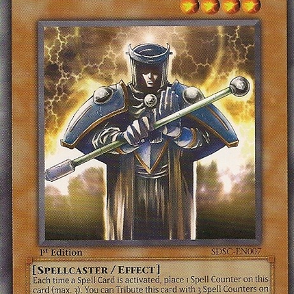 Skilled Dark Magician [SDSC-EN007] Common