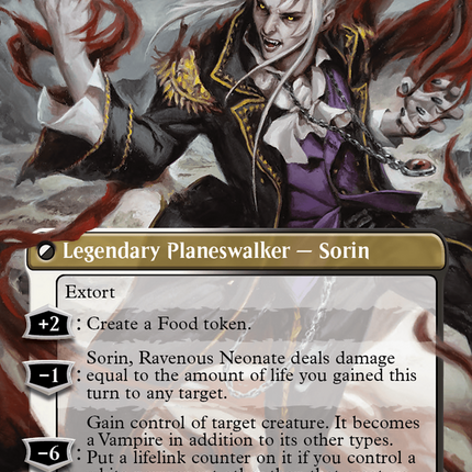 Sorin of House Markov // Sorin, Ravenous Neonate (Borderless) [Modern Horizons 3]