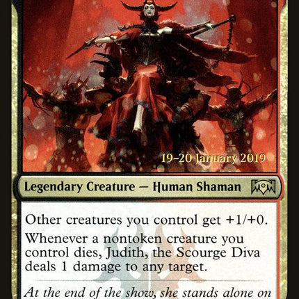 Judith, the Scourge Diva [Ravnica Allegiance Prerelease Promos]