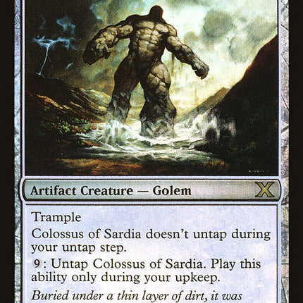 Colossus of Sardia (Premium Foil) [Tenth Edition]