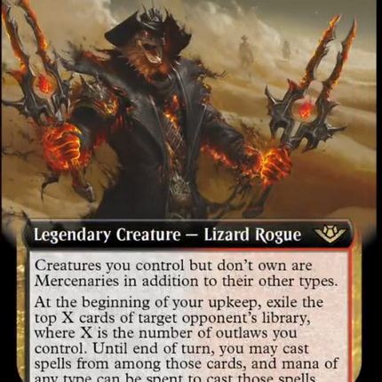 Laughing Jasper Flint (Extended Art) [Outlaws of Thunder Junction]