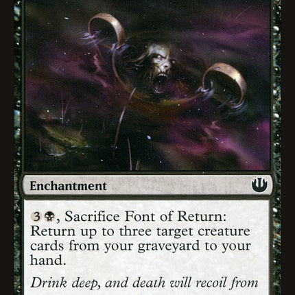 Font of Return [Journey into Nyx]