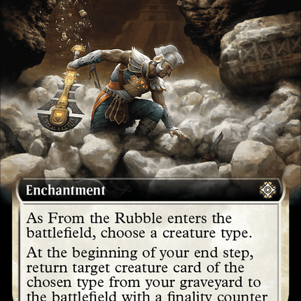From the Rubble (Extended Art) [The Lost Caverns of Ixalan Commander]