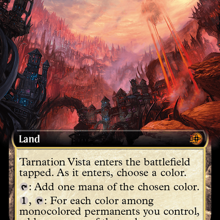 Tarnation Vista (Extended Art) [Outlaws of Thunder Junction: The Big Score]