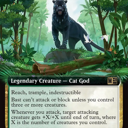 Bast, Panther Goddess (Extended Art) [Marvel Super Heroes Commander]