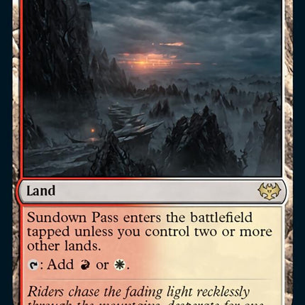 Sundown Pass [Innistrad: Crimson Vow]
