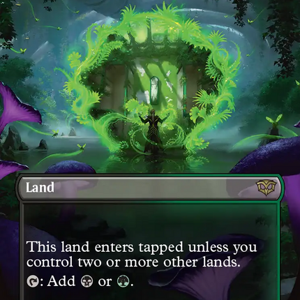 Deathcap Glade (Borderless) [Secrets of Strixhaven]
