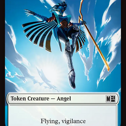 Angel (004) // Vibranium (015) Double-Sided Token [Marvel Super Heroes Commander Tokens]