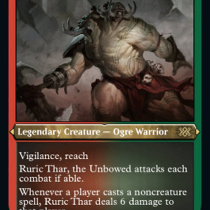 Ruric Thar, the Unbowed (Foil Etched) [Double Masters 2022]