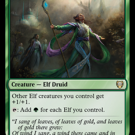 Elvish Archdruid [The Lord of the Rings: Tales of Middle-Earth Commander]