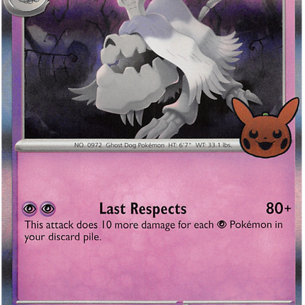 Houndstone (106/198) [Trick or Trade 2023]