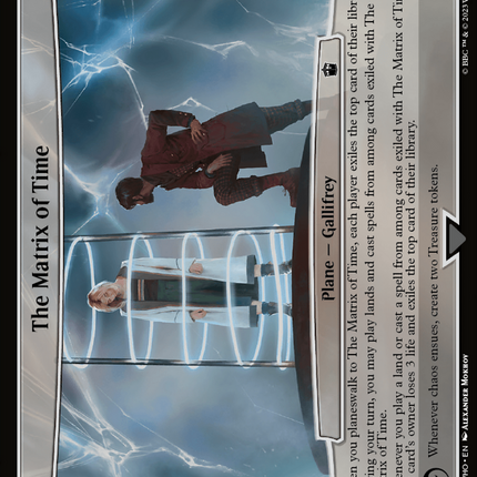 The Matrix of Time [Doctor Who]