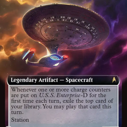 U.S.S. Enterprise-D, Galaxy-Class (Extended Art) [Star Trek]