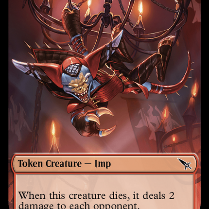 Thopter (0020) // Imp Double-Sided Token [Murders at Karlov Manor Tokens]