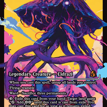 Emrakul, the Exigent Doom (Showcase) [Reality Fracture]