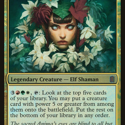 Mayael the Anima (Oversized) [Commander's Arsenal Oversized]