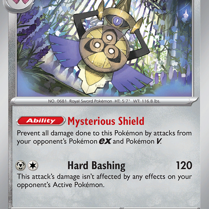 Aegislash (134/182) [Scarlet & Violet: Paradox Rift]