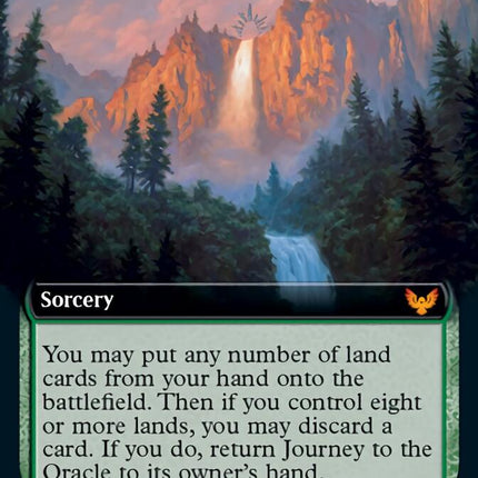Jadzi, Oracle of Arcavios // Journey to the Oracle (Extended Art) [Strixhaven: School of Mages]