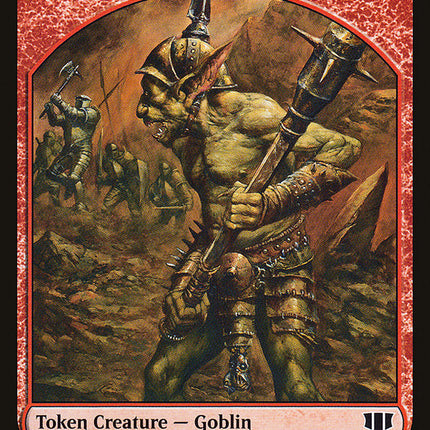 Goblin // Goat Double-Sided Token [Commander 2014 Tokens]