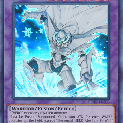 Elemental Hero Absolute Zero [BLHR-EN065] Ultra Rare