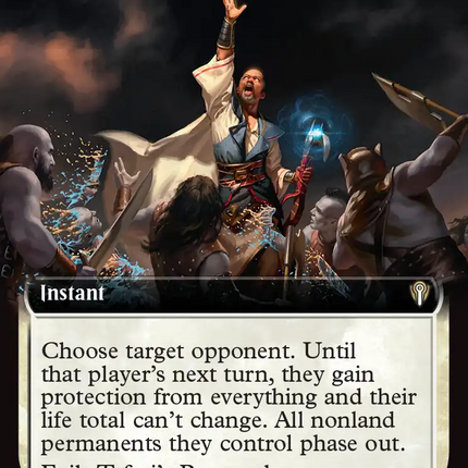Teferi's Reproach (Extended Art) [Reality Fracture Commander]
