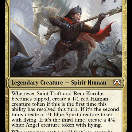 Saint Traft and Rem Karolus [March of the Machine Commander]