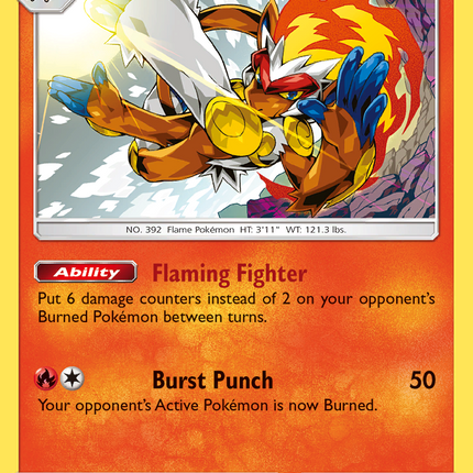Infernape (23/156) [Sun & Moon: Ultra Prism]