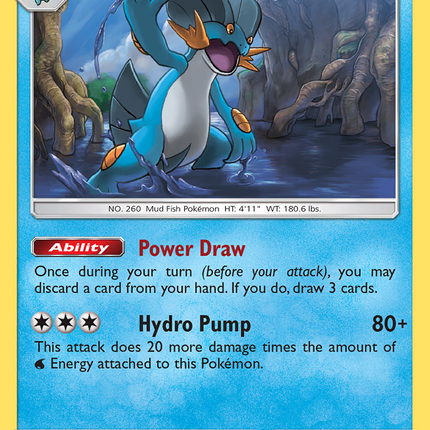 Swampert (35/168) [Sun & Moon: Celestial Storm]