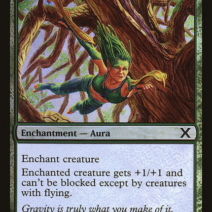 Treetop Bracers (Premium Foil) [Tenth Edition]