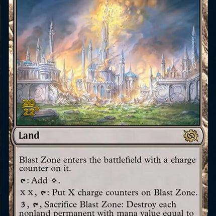 Blast Zone (258) [The Brothers' War Prerelease Promos]