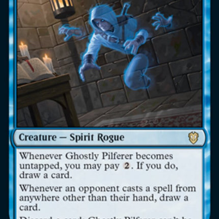 Ghostly Pilferer [Innistrad: Crimson Vow Commander]