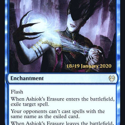 Ashiok's Erasure [Theros Beyond Death Prerelease Promos]