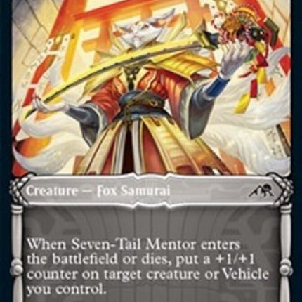 Seven-Tail Mentor (Showcase Samurai) [Kamigawa: Neon Dynasty]