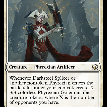 Darksteel Splicer [March of the Machine Commander]