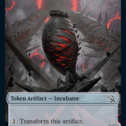 Incubator // Phyrexian (16) Double-Sided Token [March of the Machine Tokens]