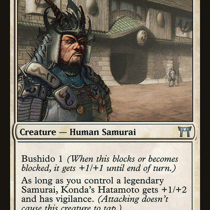 Konda's Hatamoto [Champions of Kamigawa]