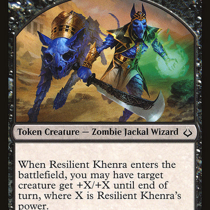Resilient Khenra Token [Hour of Devastation Tokens]