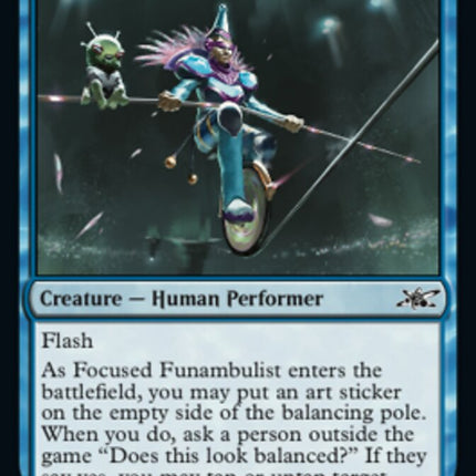 Focused Funambulist (Galaxy Foil) [Unfinity]