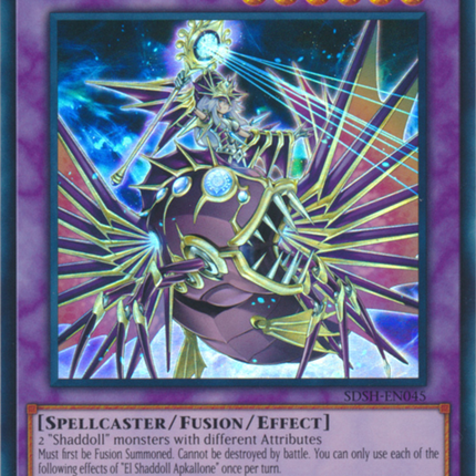 El Shaddoll Apkallone [SDSH-EN045] Ultra Rare