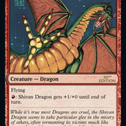 Shivan Dragon [30th Anniversary Edition]