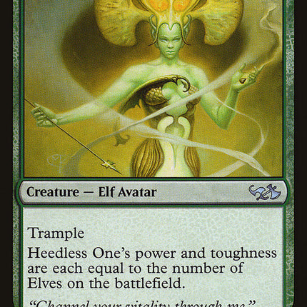 Heedless One (Elves vs. Goblins) [Duel Decks Anthology]