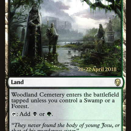 Woodland Cemetery [Dominaria Prerelease Promos]
