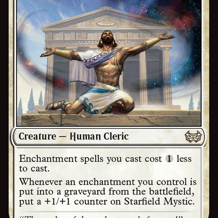 Starfield Mystic [Duskmourn: House of Horror Commander]