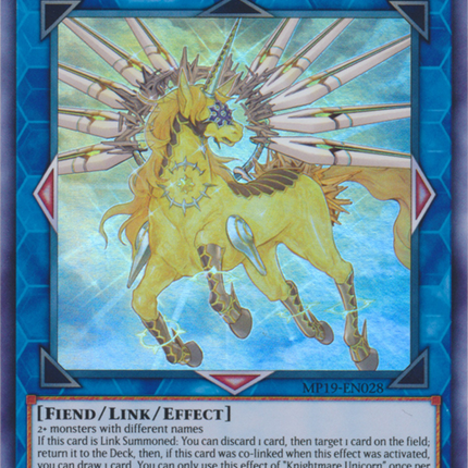 Knightmare Unicorn [MP19-EN028] Ultra Rare