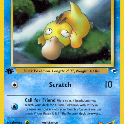 Misty's Psyduck (54/132) [Gym Heroes 1st Edition]