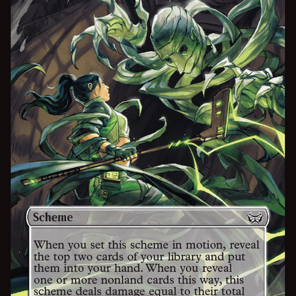 A Premonition of Your Demise (Full Art) [Duskmourn: Archenemy]