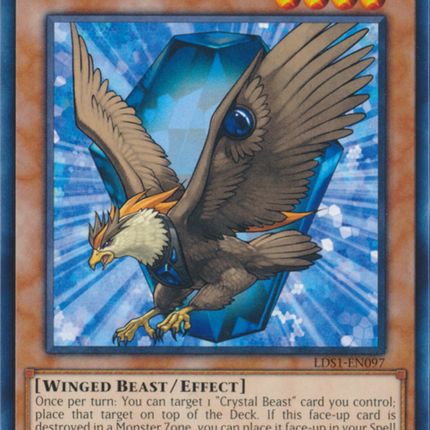 Crystal Beast Cobalt Eagle [LDS1-EN097] Common