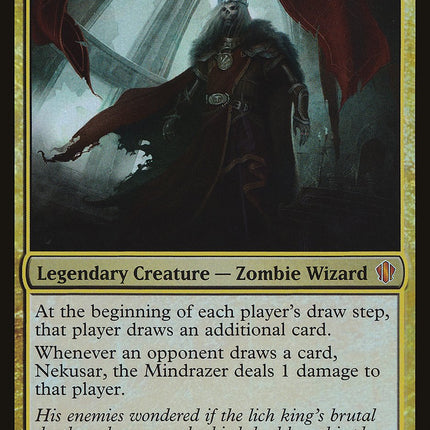 Nekusar, the Mindrazer (Oversized) [Commander 2013 Oversized]