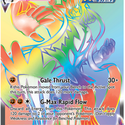 Rapid Strike Urshifu VMAX (169/163) [Sword & Shield: Battle Styles]