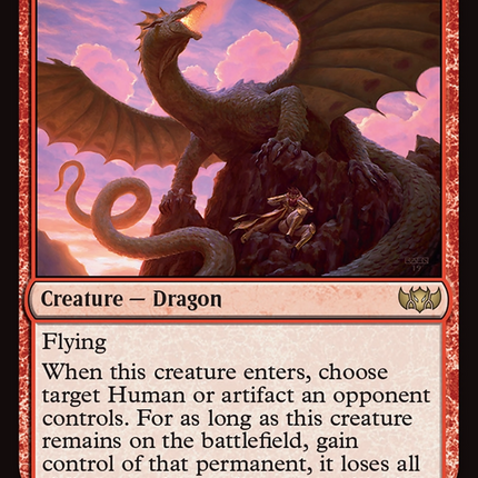 Opportunistic Dragon [Tarkir: Dragonstorm Commander]